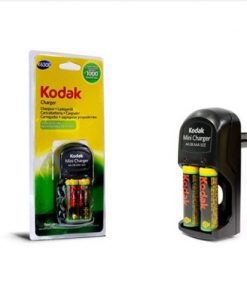 Kodak 2 Pil + şarj Cihazı K630E-EC+2 AA 2100mAh Şarjlı Kalem pil