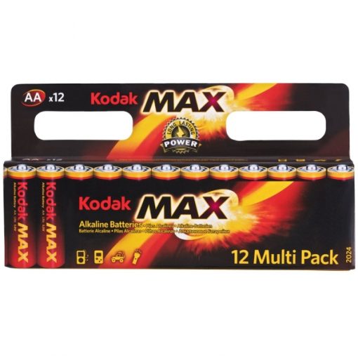 Kodak Alkalin 12 AA Kalem Pil 12 Multi Pack Kodak Max Pil