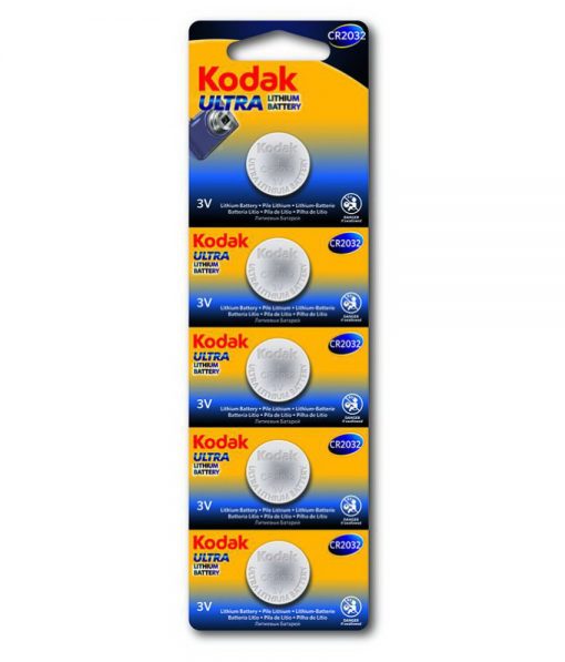 Kodak CR2032 3v Lityum Para Pili 5li Saat Pili