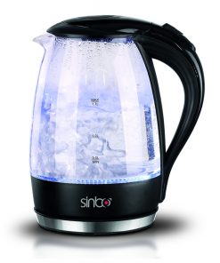 Sinbo SK 7338 Cam Kettle Kablosuz Elektrikli Su Isıtıcı Kettle