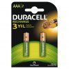 Duracell Şarj Edilebilir AAA Şarjlı ince Kalem Pil 750 Mah 2'Li Paket hr03 dc2400