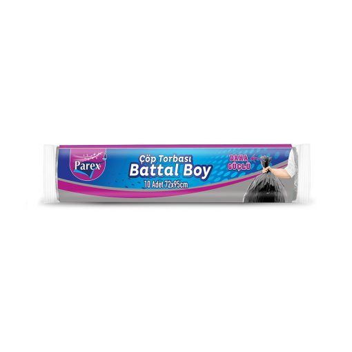 Çöp Poşeti Battal Boy Parex 1909284 Standart Çöp Torbası 10lu