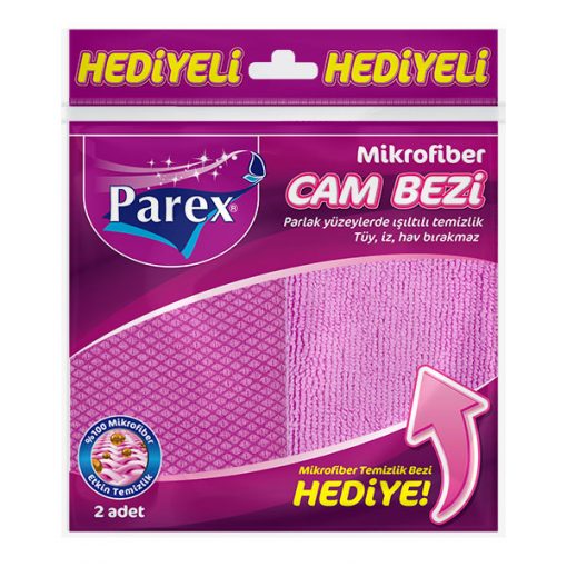 Parex Mikrofiber Cam Bezi (Mikrofiber Temizlik Bezi Hediye) 1909688
