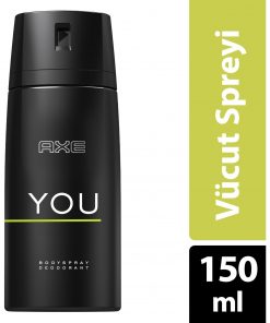 Axe You Deodorant Vücut Spreyi 150ml Kalıcı Koku Sprey Bodyspray