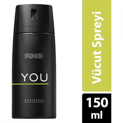 Axe You Deodorant Vücut Spreyi 150ml Kalıcı Koku Sprey Bodyspray