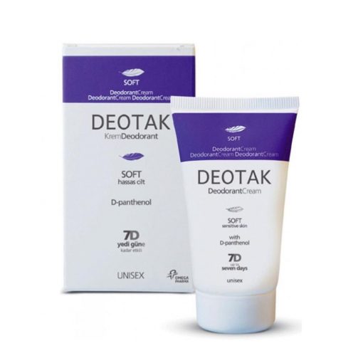 Deotak Krem Deodorant 35Ml Soft Unisex Pantenol Hassas Cilt