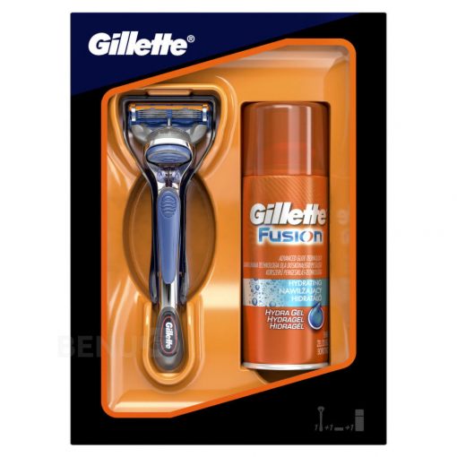 Gillette Fusion Tıraş Makinesi + 75ml Nemlendirici Jel Set Avantaj Paketi