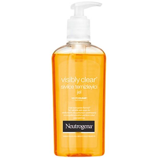 Neutrogena Visibly Clear Sivilce Temizleme Jeli 200Ml Temizleyici Jel