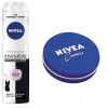 Nivea Invisible Black White Clear Spray Deodorant + Krem 30 ml Hediye