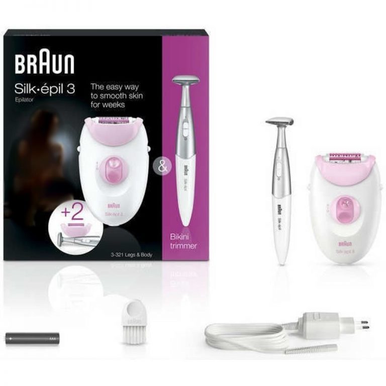 Braun 3321 Epilatör + Bikini Trimmer Silk Epil 3 Epilasyon Cihazı Tüy