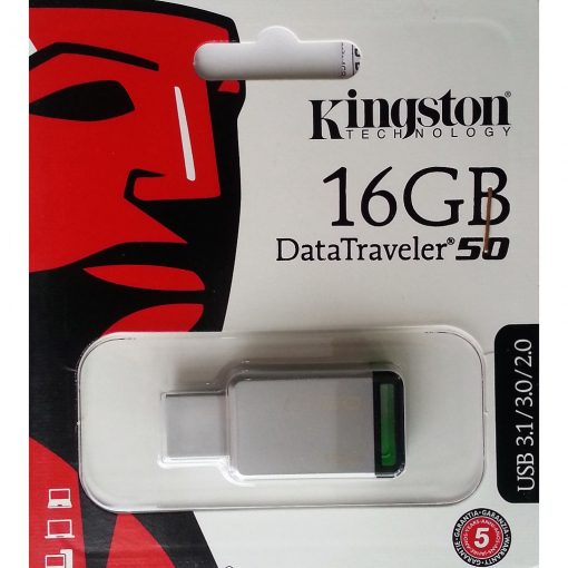 Kingston USB 3.1 16GB DataTraveler50 Bellek Flash Disk Hafıza