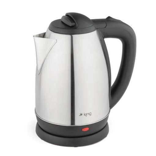 King İnox Çelik Elektrikli Su Isıtıcı Paslanmaz Kettle Lena K-569 Ketıl Gizli Rezistans