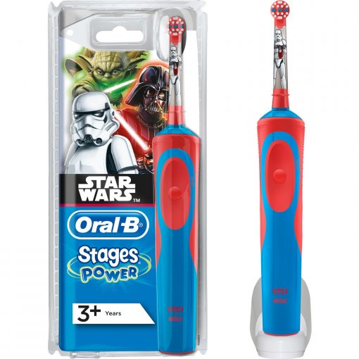 Oral B Çocuk Diş Fırçası Star Wars Yıldız Savaşları Çocuklar İçin Şarj Edilebilir Pilli