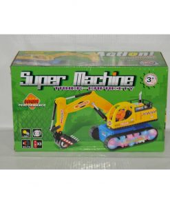 Oyuncak Kepçe Ekskavatör Makinesi Pilli Işıklı Sesli Loader iş Makineleri