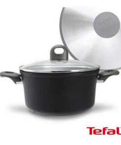 Tefal 24cm Derin Tencere Flavour Tekli Cam Kapaklı