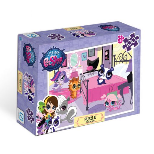 Littlest Pet Shop Puzzle 100-1 Yap boz Oyuncak Ca Games 5011