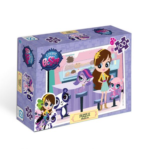 Littlest Petshop 100 parça Puzzle -2 Yap boz  Ca Games 5012