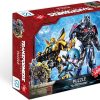 Transformers 100-2 Puzzle 100 Parça Yap boz Oyuncak Bumblebee & Optimus Prime Ca Games 5008