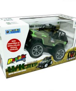 Uzaktan Kumandalı Şarjlı Askeri Jeep Oyuncak Jip Pasifik G4012