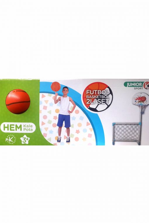 Basketbol Potası ve Futbol Kalesi Bir Arada Oyuncak Kutulu Özka 2221