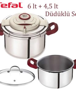 Tefal Clipso + Precision 6 lt Düdüklü Tencere & 4