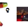 Bisiklet Işığı Gece Lambası Güvenlik Arka Led Işık Uyarı İkaz Reflektörü