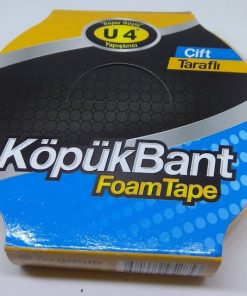 Çift Taraflı Köpük Bant 19mmx5m Montaj Bandı U-4 F187