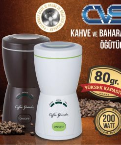 Cvs Kahve Değirmeni Öğütücü - Baharat öğütme Makinası 200W