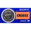 Düğme Pil 3 Volt Sony CR2032 Lithium Pil