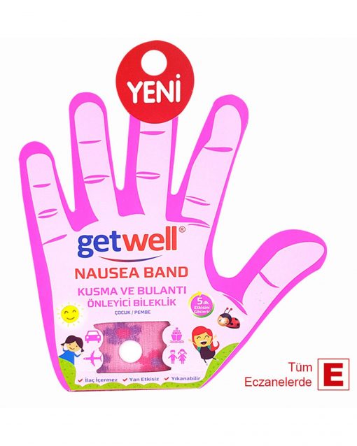 Hamileler İçin Mide Bulantısı Kusma Önleyici Bileklik Getwell GW1005 Nausea Kız