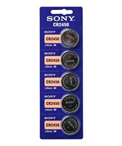 Yuvarlak Düğme Pil 3 Volt Sony CR2450 Saat Pili