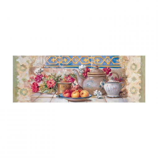 1000 Parça Yap boz Panaromik Çay Takımı 34x96 Puzzle Keskin Color Puzz