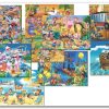 150 Parça Çocuk Yap boz Karma 35x50 Puzzle Keskin Color Puzz