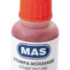 Mas Istampa Mürekkebi 20 ml Kırmızı Renkli Istampa Mürekkebi