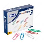 Mas Renkli Ataş 28 mm Pvc Kaplı