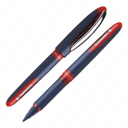 Schneider İmza Kalemi Kırmızı Renk One Business 0.6mm Konik Uçlu Roller Kalem