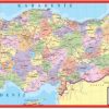Türkiye Haritası Puzzle Küçük Yap boz 23x47 Keskin Color Puzz