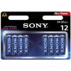 Sony Alkalin 12 AA Kalem Pil 12 Adet Sony Stamina Plus Pil