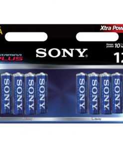 Sony Alkalin 12 AA Kalem Pil 12 Adet Sony Stamina Plus Pil