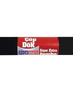 Starplus Çöp Dök Jumbo Boy Süper Ekstra Siyah 1800gr 80x110