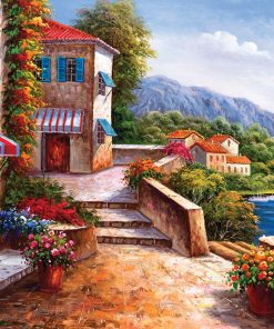 1000 Parça Yap boz Puzzle Amalfi Coast (11335) 68x48 Ks Games