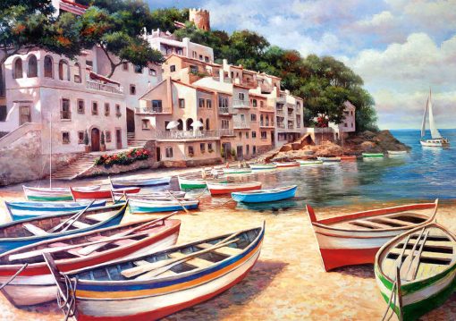 2000 Parça Yap boz Puzzle Bella Spiaggia (11509) 68x48 Ks Games