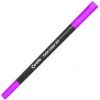 Çift Uçlu Keçeli Kalem Caretta Twin Liner 65 Fosforlu Mor Keçeli Kalem Tekli