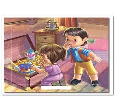 Çerçeveli Puzzle 25x35 100 Parça Keskin Color Kutusuz Yapboz Hazine Sandığı 263100-99-16