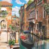1000 Parça Puzzle Yap boz Gondol 68x48 Keskin Color Puzz