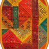 Oval Paspas Saçaklı Paspas Püsküllü Süngerli Hol Banyo Paspası 40x60cm Yeni Sezon 0134