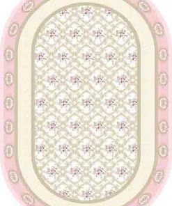 Oval Paspas Saçaklı Paspas Püsküllü Süngerli Hol Banyo Paspası 40x60cm Yeni Sezon 0571