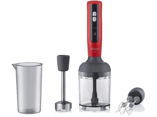 Blender AR1092 Mano 1700 Watt El Blender Seti - Kırmızı