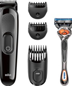 Braun SK3000 + Gillette ProGlide 4'ü 1 Arada Erkek Bakım Seti Sakal Kesme Saç Tıraş Makinesi