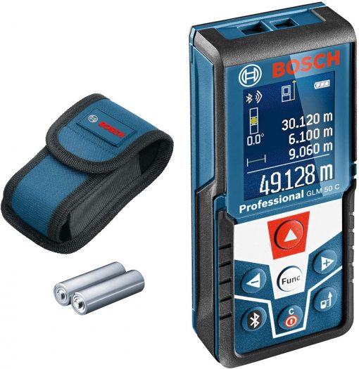 Bosch Lazer Metre Professional Glm 50 C Lazerli Uzaklık Ölçer BlueToothlu